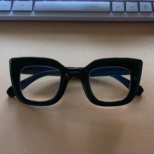 Black Cat Eye Frame Glasses